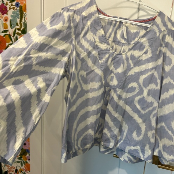 ANTHROPOLOGIE worn once peasant blouse XL - Picture 7 of 7